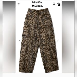 Damson Madder Leopard Print Women Jeans